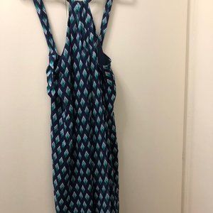 DVF Blue Lilita Maxi dress
